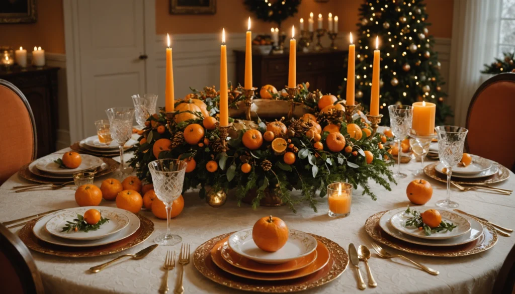 deco noel orange