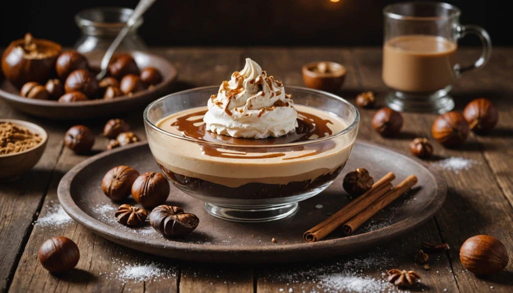 dessert creme de marron et mascarpone