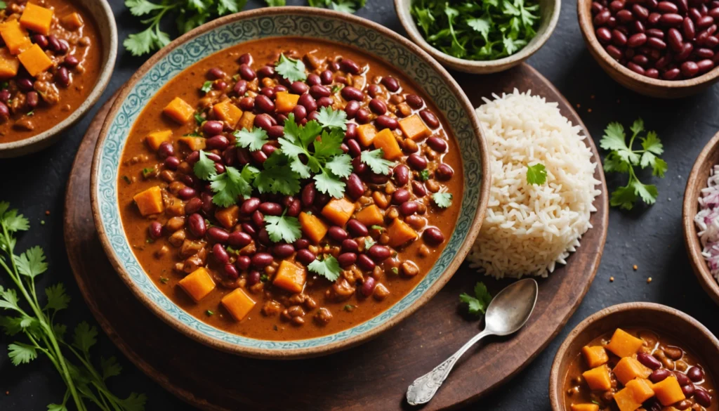 recette vegetarienne haricot rouge
