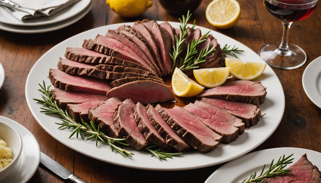 rôti de boeuf froid traiteur